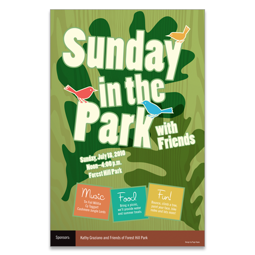 Poster for Sunday in the Park